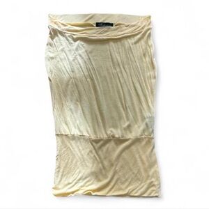 Y2K Yellow Seductions Tube Top